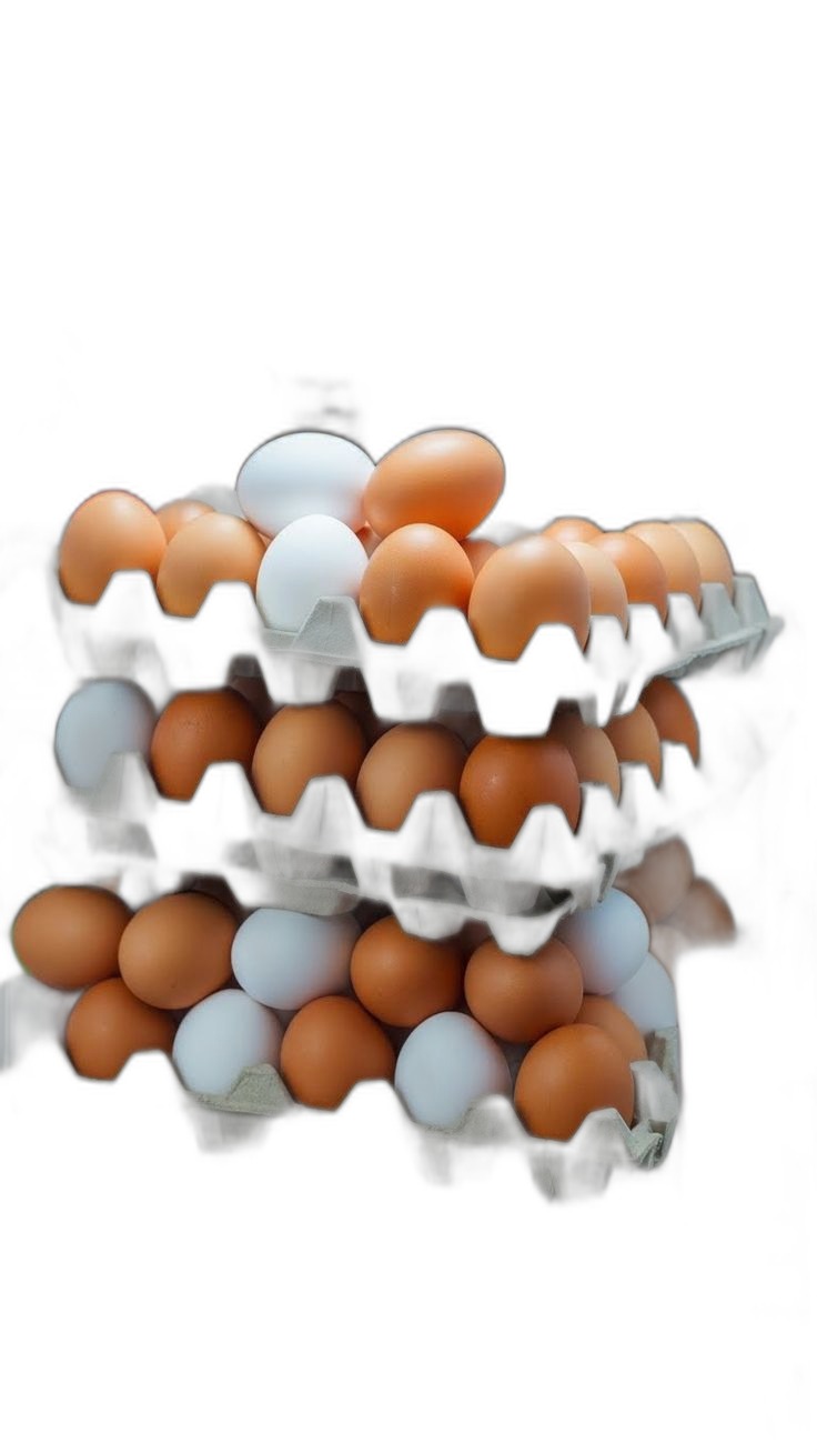 Farm Fresh Brown & White Eggs