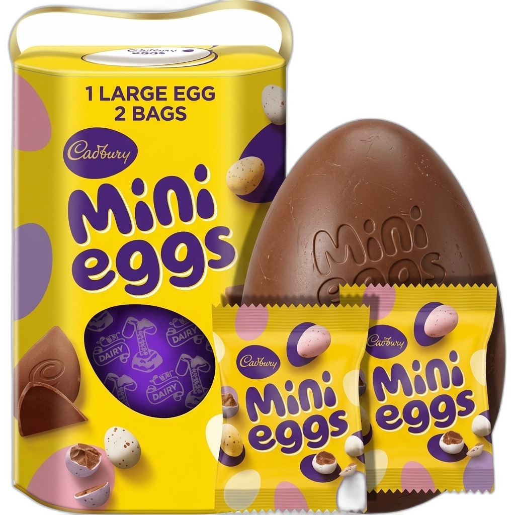 Cadbury Mini Eggs Large Easter Egg