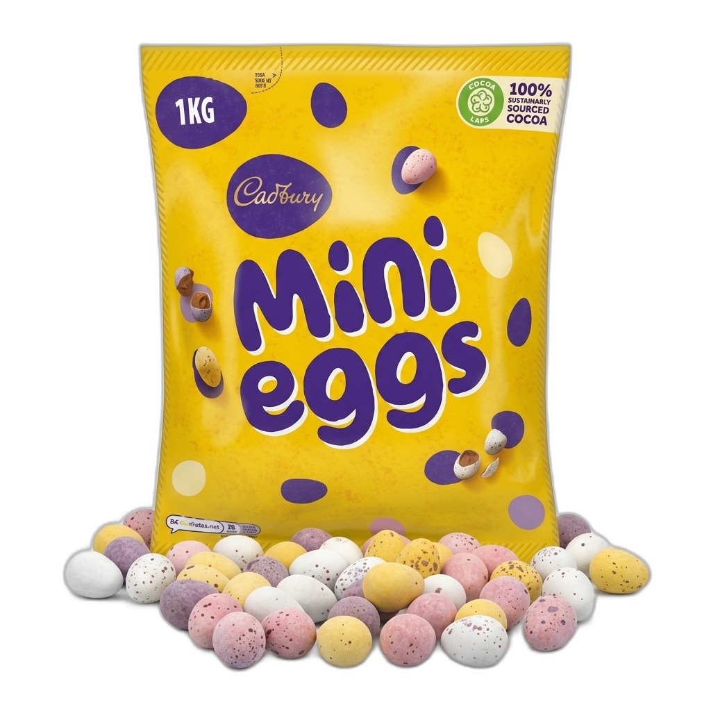 Cadbury Mini Eggs 1KG Sharing Bag | Easter Candy