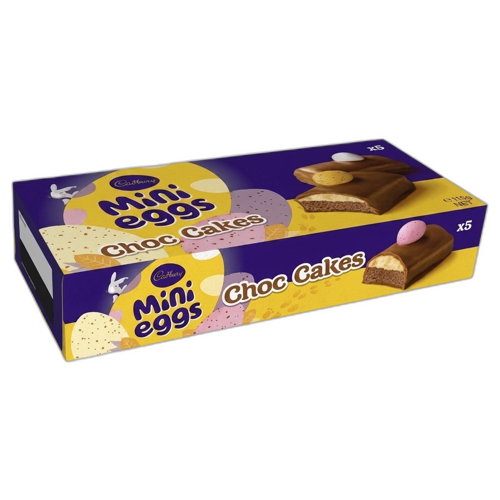 Cadbury Mini Eggs Choc Cakes 5-Pack