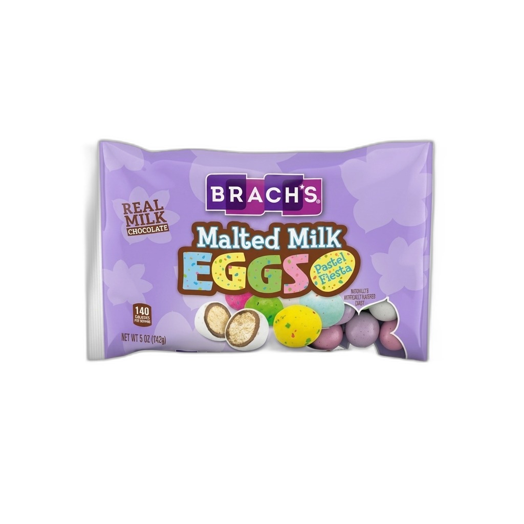 Brach's Malted Milk Eggs Pastel Fiesta Candy