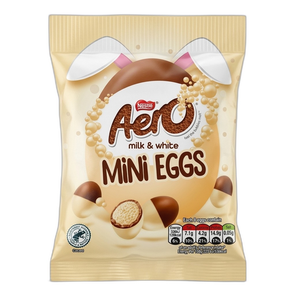 Nestle Aero Milk & White Mini Eggs