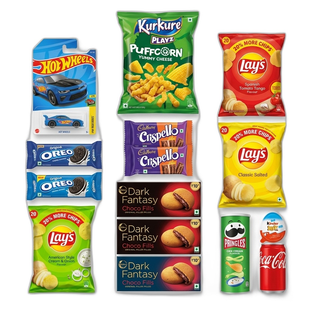 Assorted Snacks & Groceries Combo Pack
