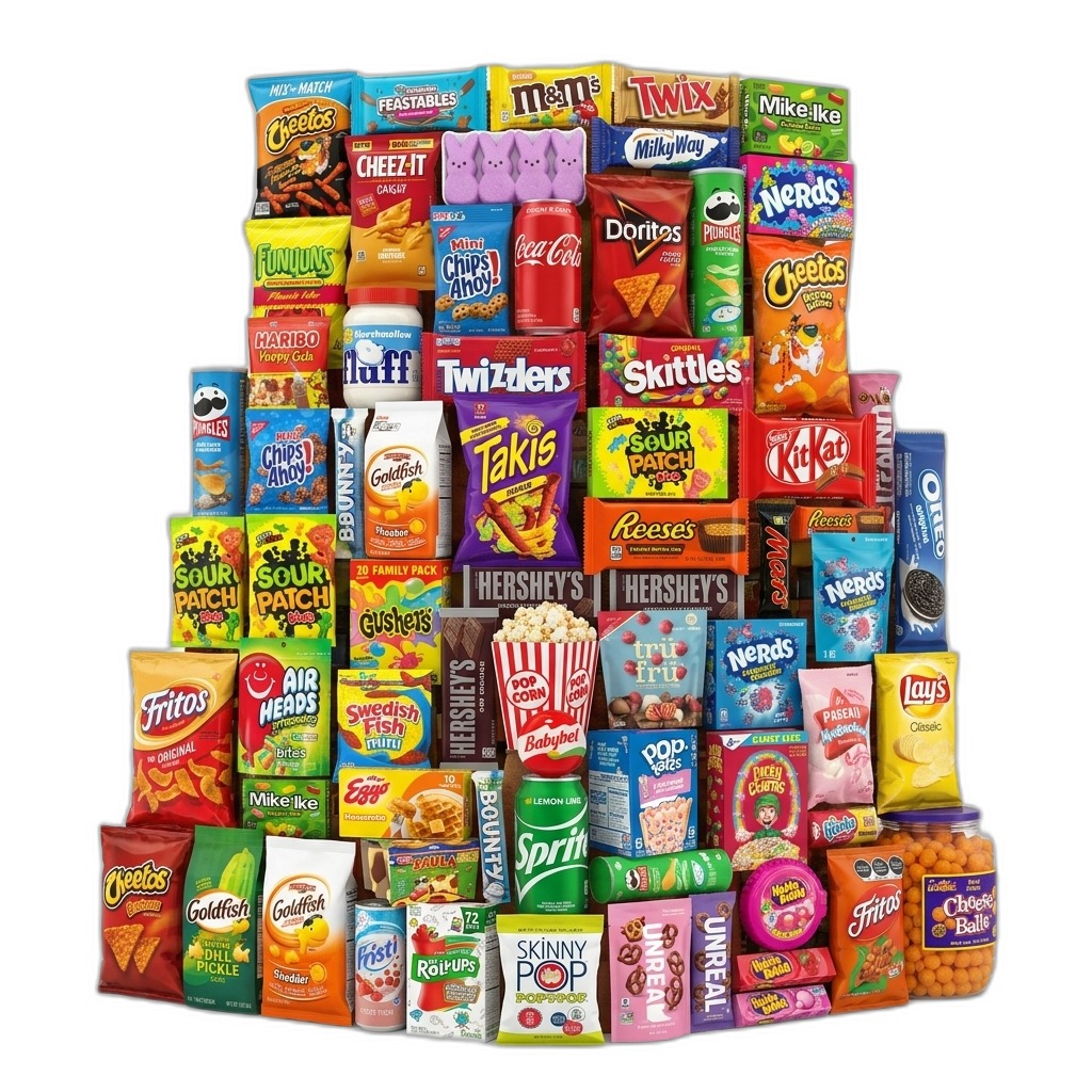 Mega Snack & Candy Assortment Box