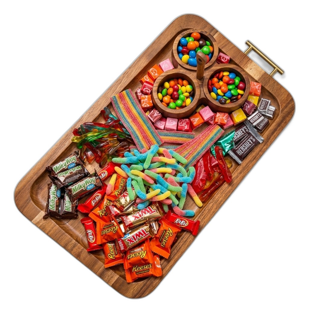 Premium Assorted Candy & Chocolate Tray