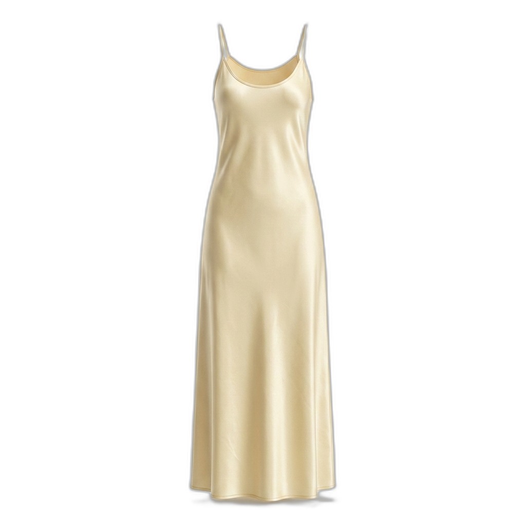 Elegant Satin Slip Maxi Dress for Women