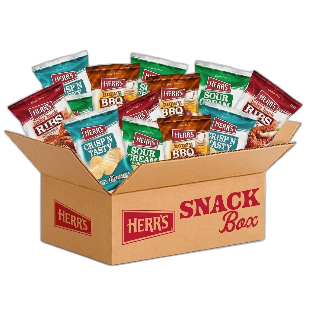 Herr's Snack Box Assortment | Variety Pack Chips