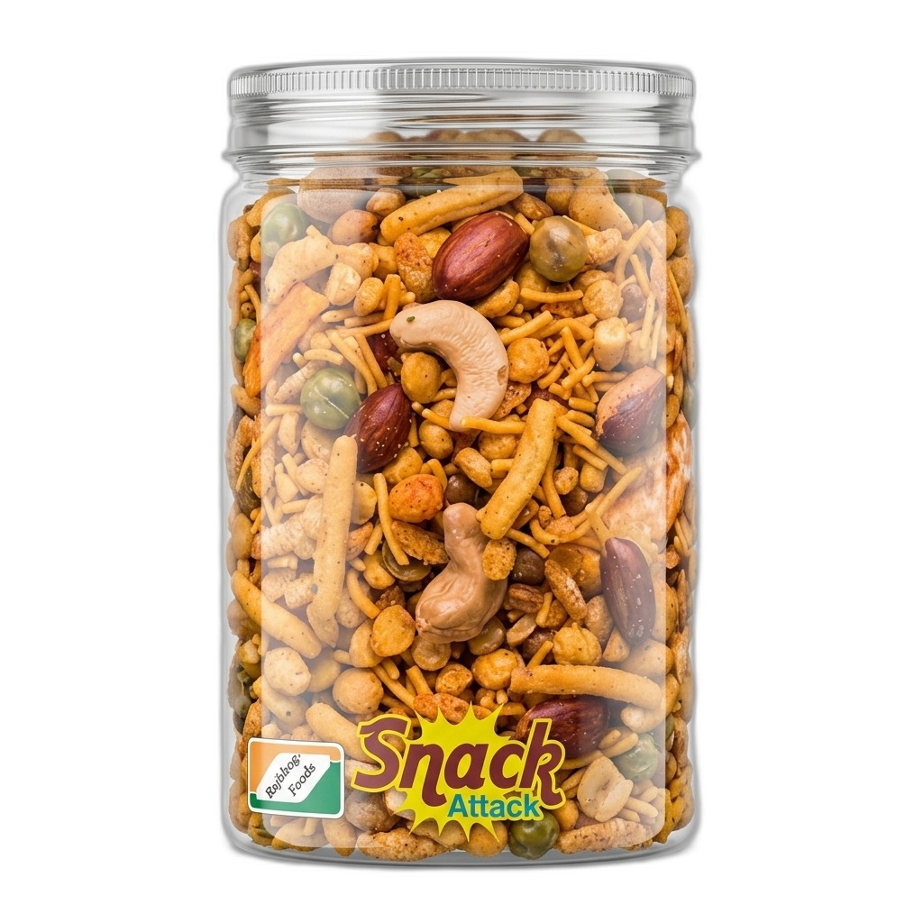 Snack Attack Mixed Namkeen Jar