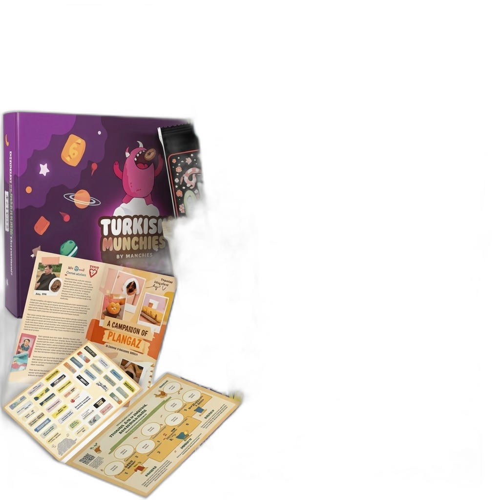 Turkish Munchies Snack Box with Game