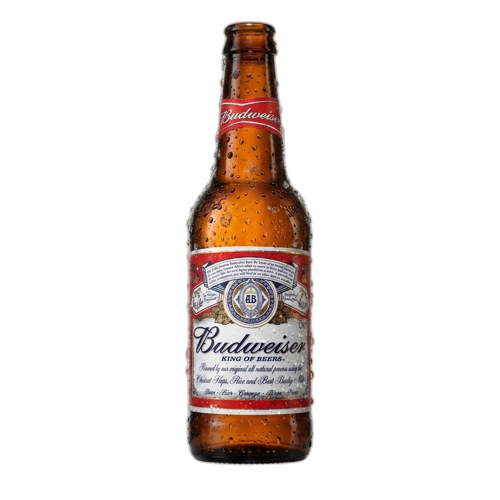 Budweiser King of Beers Bottle