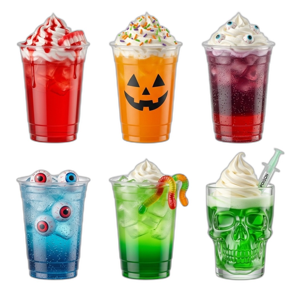 Spooky Halloween Drinks Set | Party Beverages