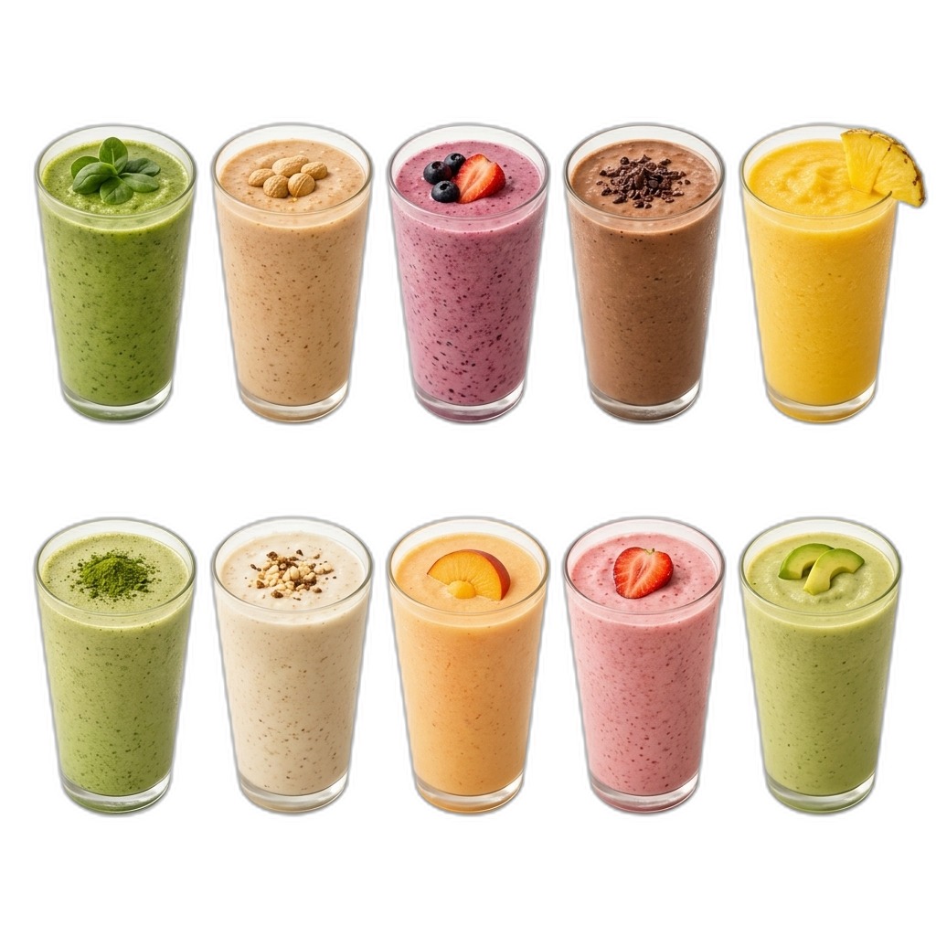 Healthy Fruit & Vegetable Smoothies Variety Pack