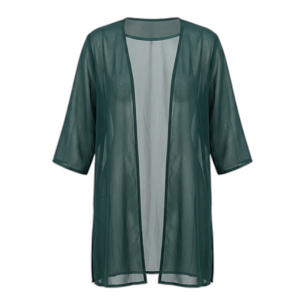 Women's Sheer Open Front Cardigan