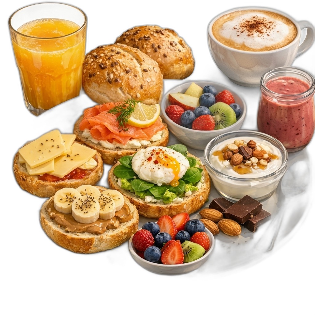 Gourmet Healthy Breakfast Platter