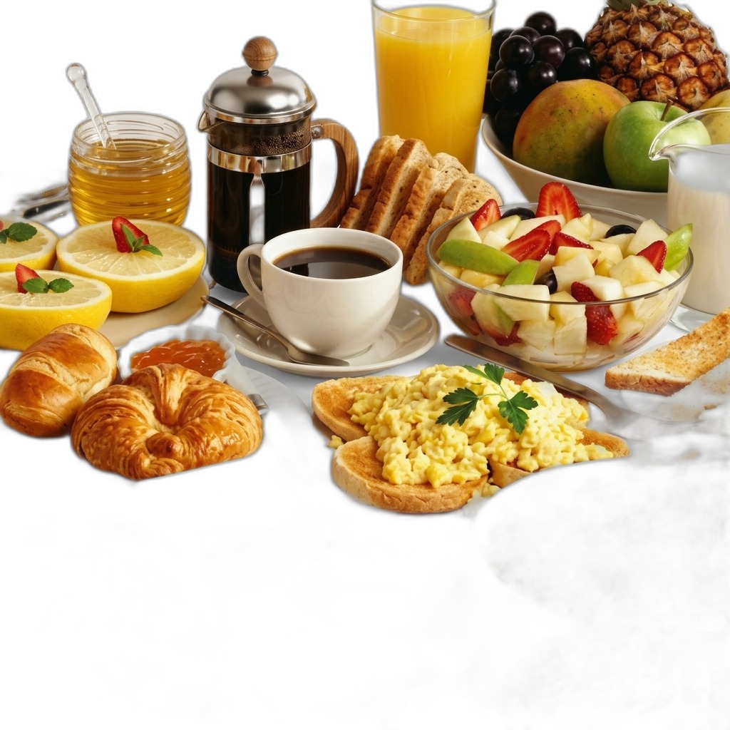 Lavish Breakfast Buffet Spread