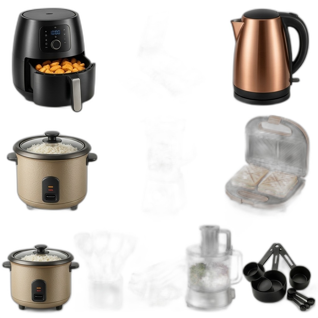 Modern Kitchen Appliance & Utensil Set