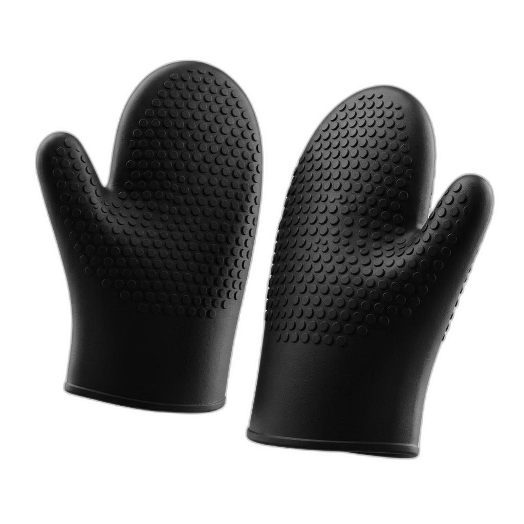 Heat Resistant Silicone Oven Mitts | Kitchen Gloves