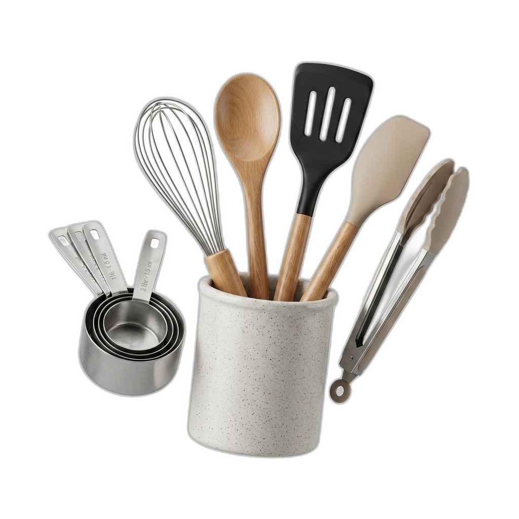 Kitchen Utensil & Measuring Cup Set