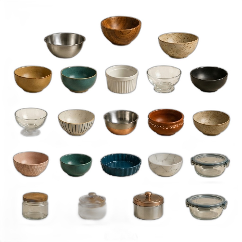 Versatile Kitchen & Serving Bowls Set