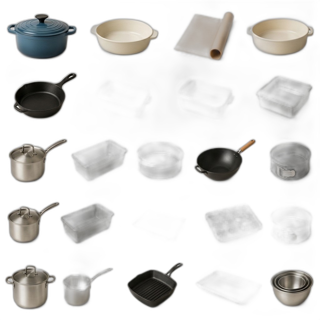 Complete Cookware & Bakeware Set | Kitchen Essentials