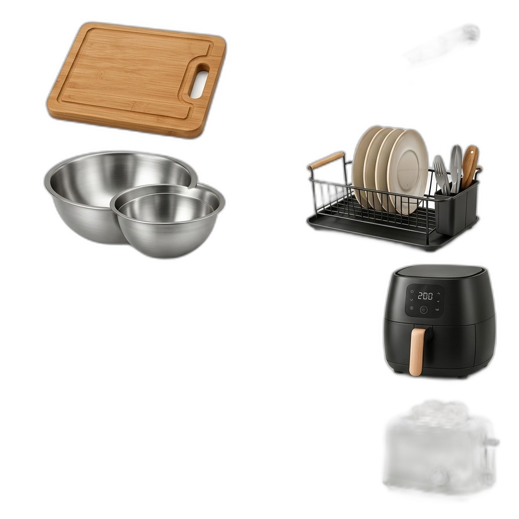 Kitchen Essentials Bundle for Home & Cooking