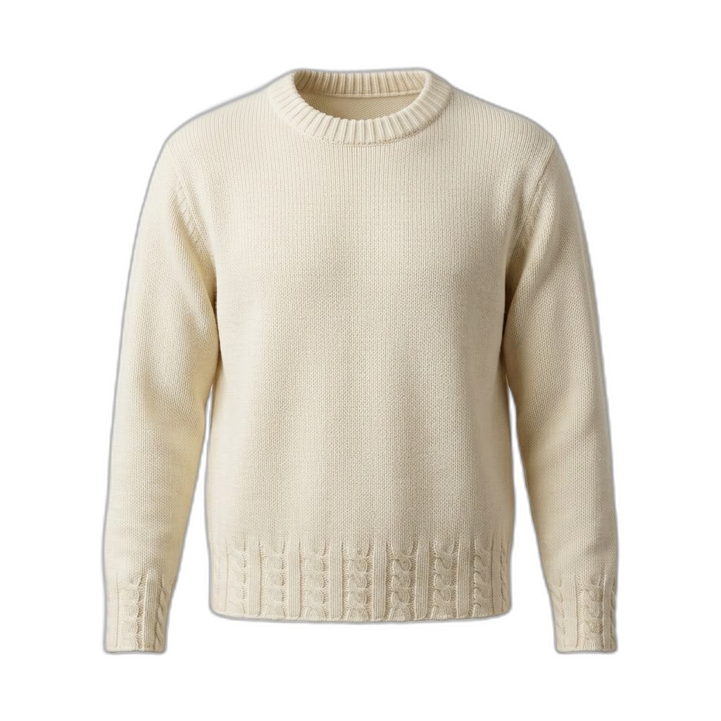 Women’s Cream Cable Knit Sweater | Classic Style