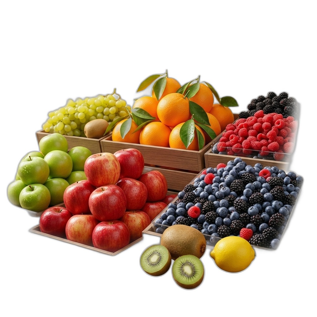 Fresh Fruit Medley & Berries