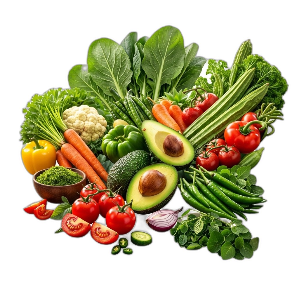 Fresh Vegetables & Greens Mix