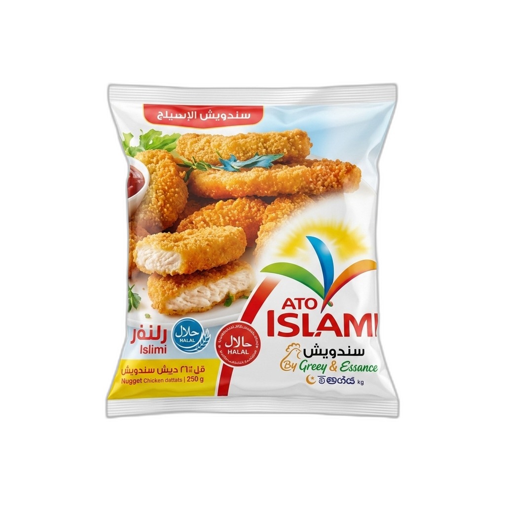 ATO ISLAMI Halal Chicken Nuggets 250g
