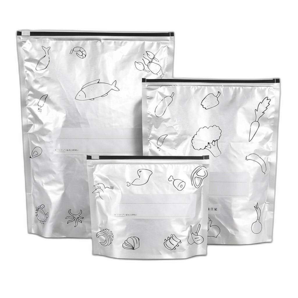 Reusable Food Storage Freezer Bags | Stand-Up Pouches