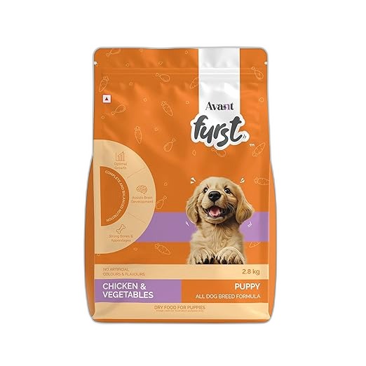 Avant Furst Puppy Dry Food Chicken & Vegetables 2.8kg