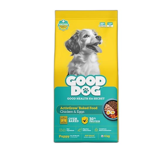 GOOD DOG ActivGrow Baked Puppy Food Chicken & Eggs 4kg