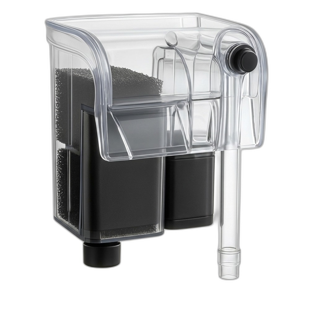 Aquarium Hang-On Filter with Sponge Media