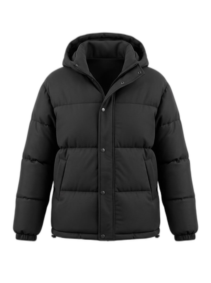 Unisex Hooded Puffer Jacket