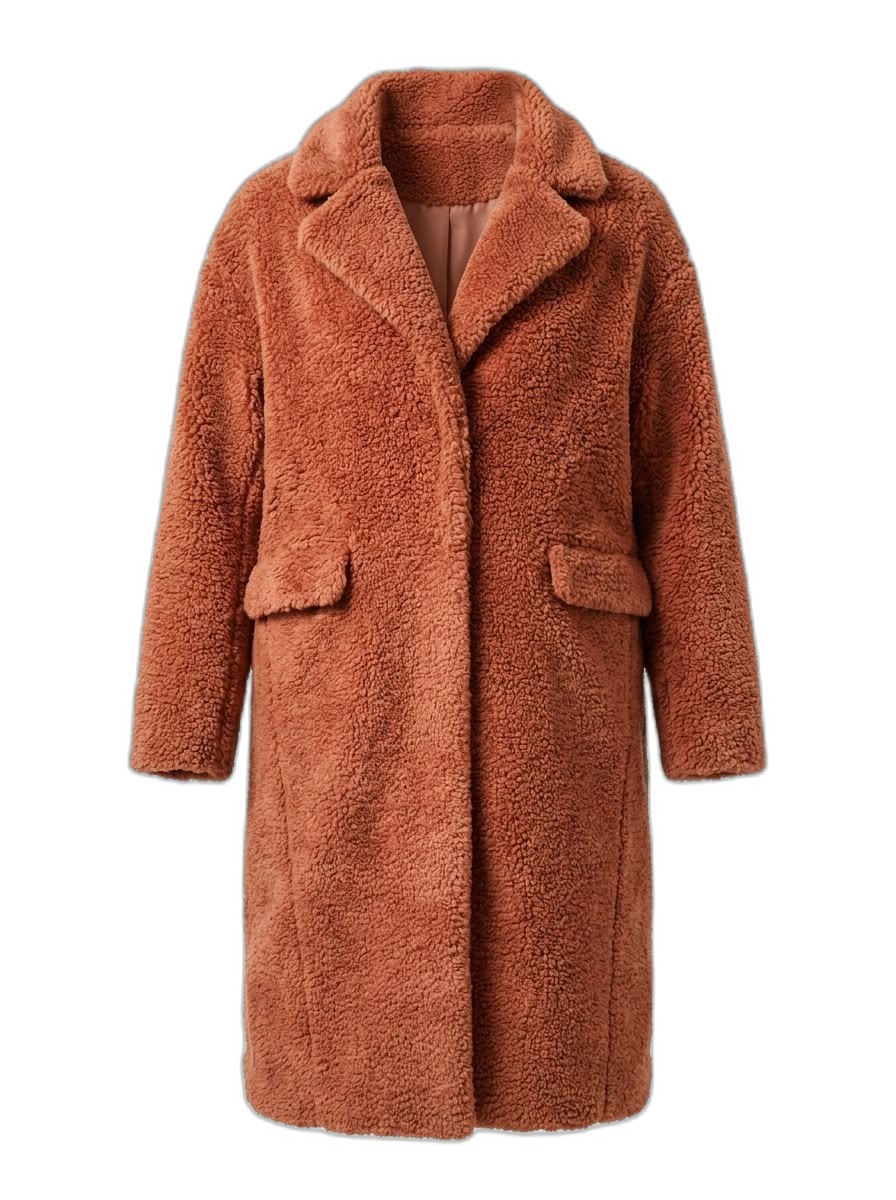 Women's Faux Fur Teddy Bear Coat