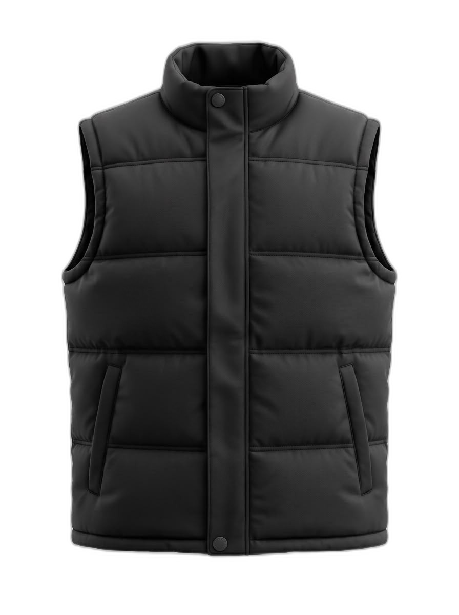Unisex Padded Puffer Vest | Warm & Stylish Outerwear