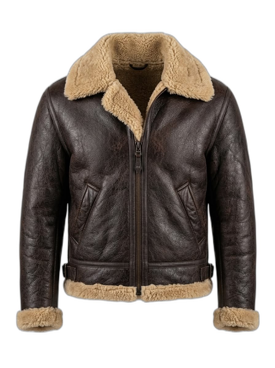 Women’s B3 Aviator Shearling Leather Jacket