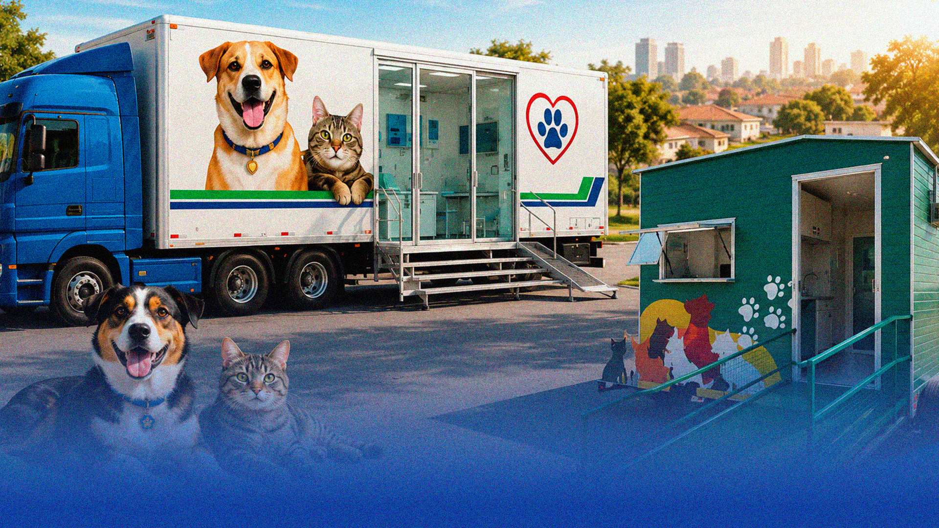UBS Móvel Animal e Consultório Móvel Animal: entenda os projetos da causa animal
