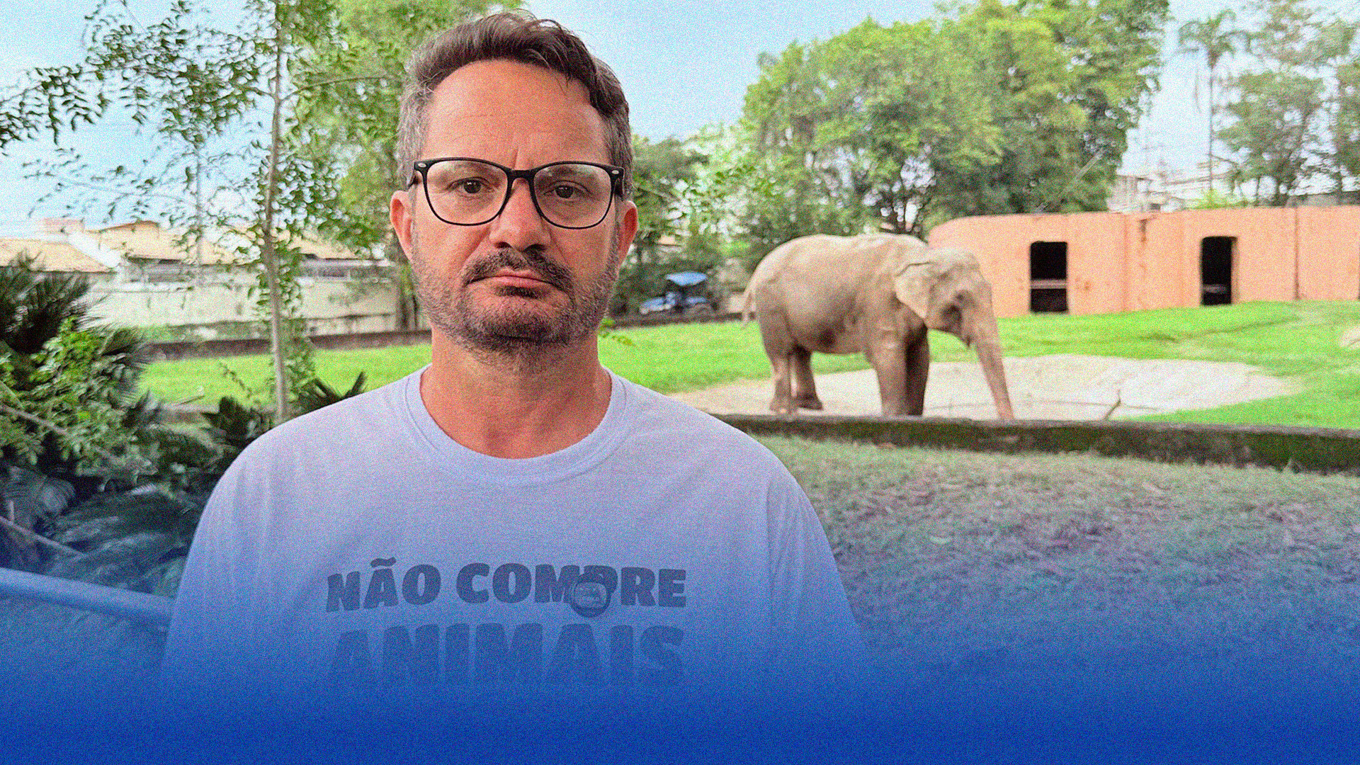 Alexandre da Horta questiona vaquinha para transferência do elefante Sandro ao Mato Grosso