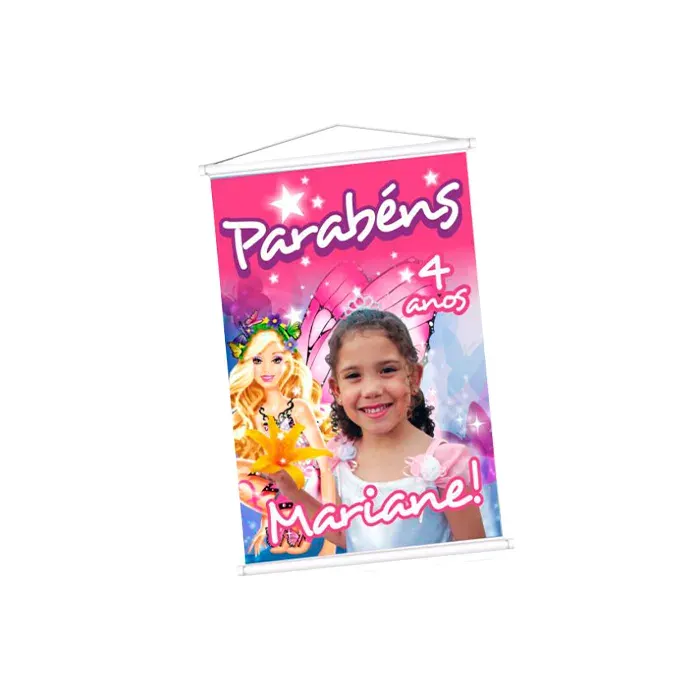 Banner personalizado colorido tradicional
