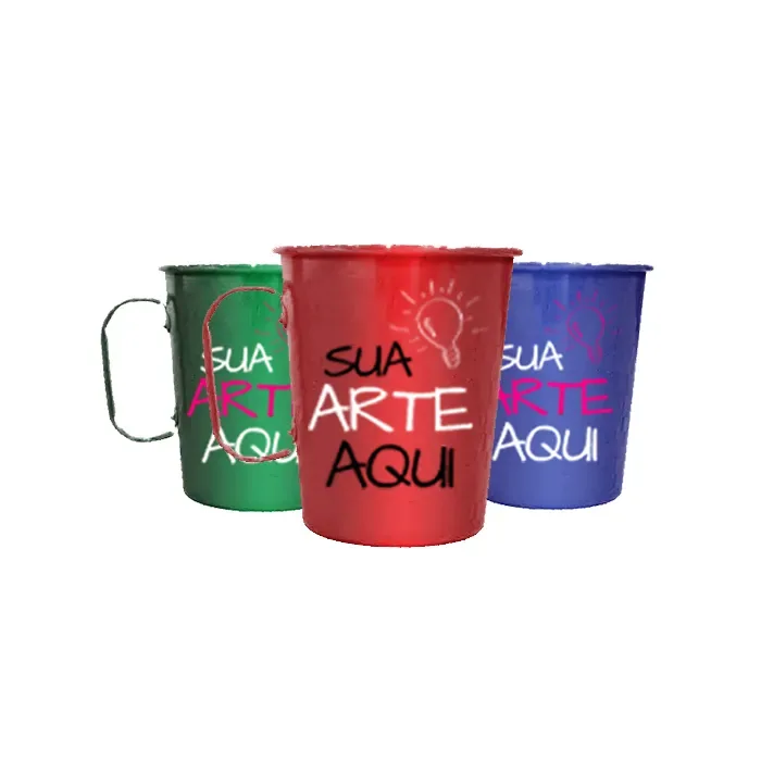 Caneca de alumínio personalizada 750 ml