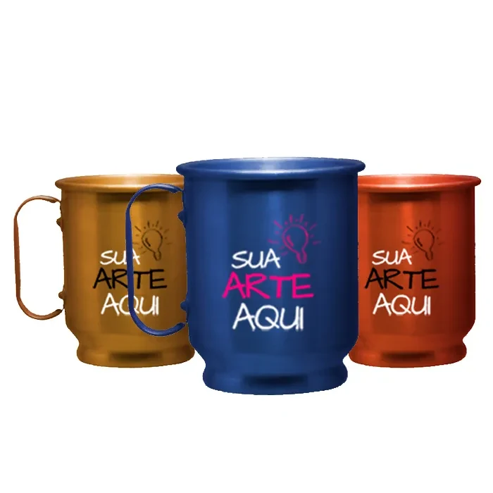 Caneca de alumínio personalizada 510 ml