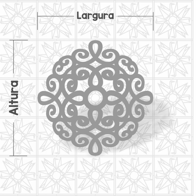 Mandala abstrata