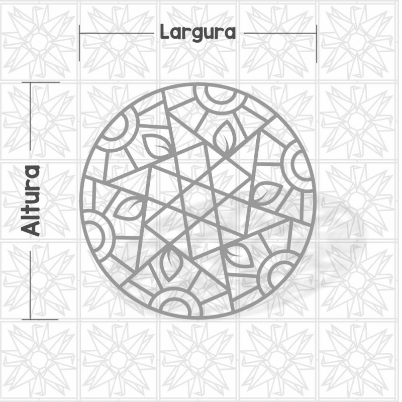Mandala Abstrata