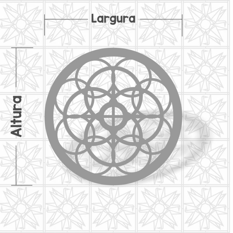 Mandala Abstrata Circulos