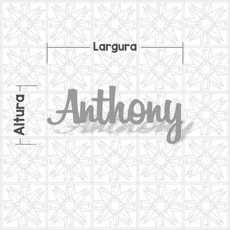 Anthony - cursivo