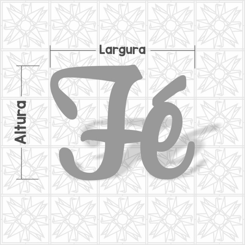 Fé - cursiva