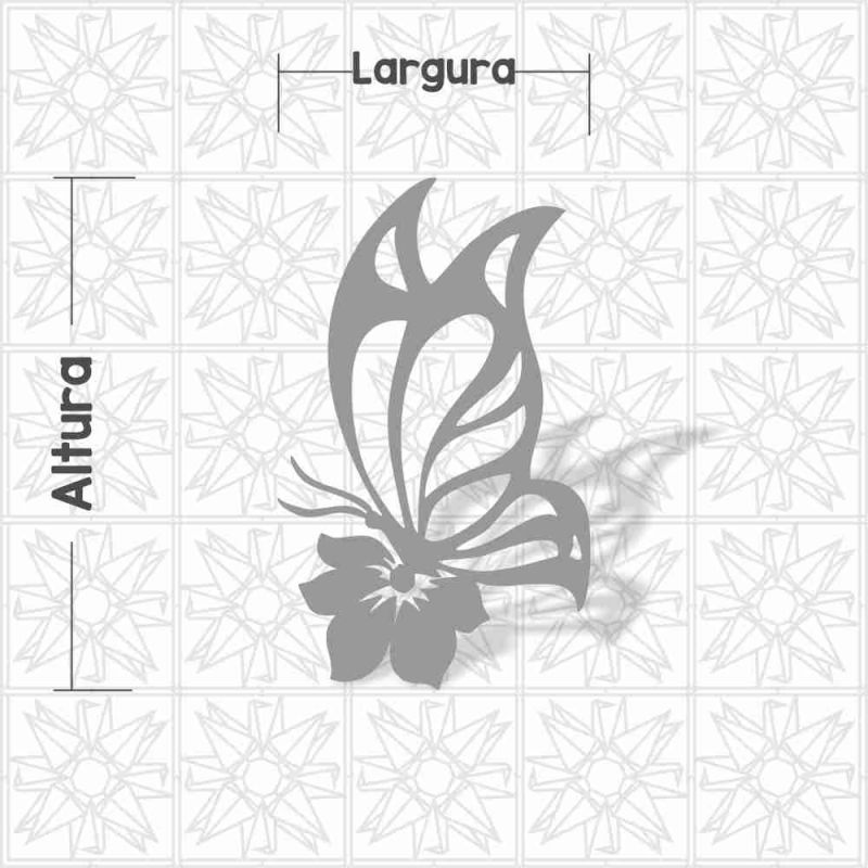Borboleta flor