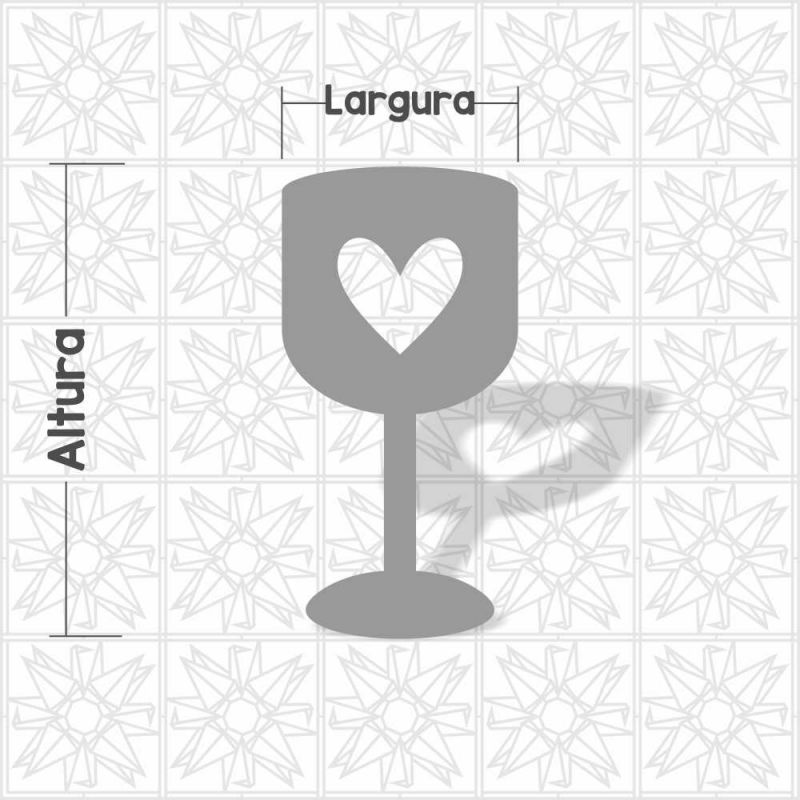 Taça coração