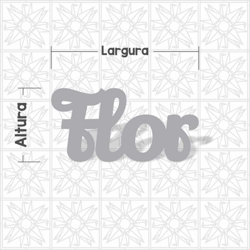 Flor cursiva LLY